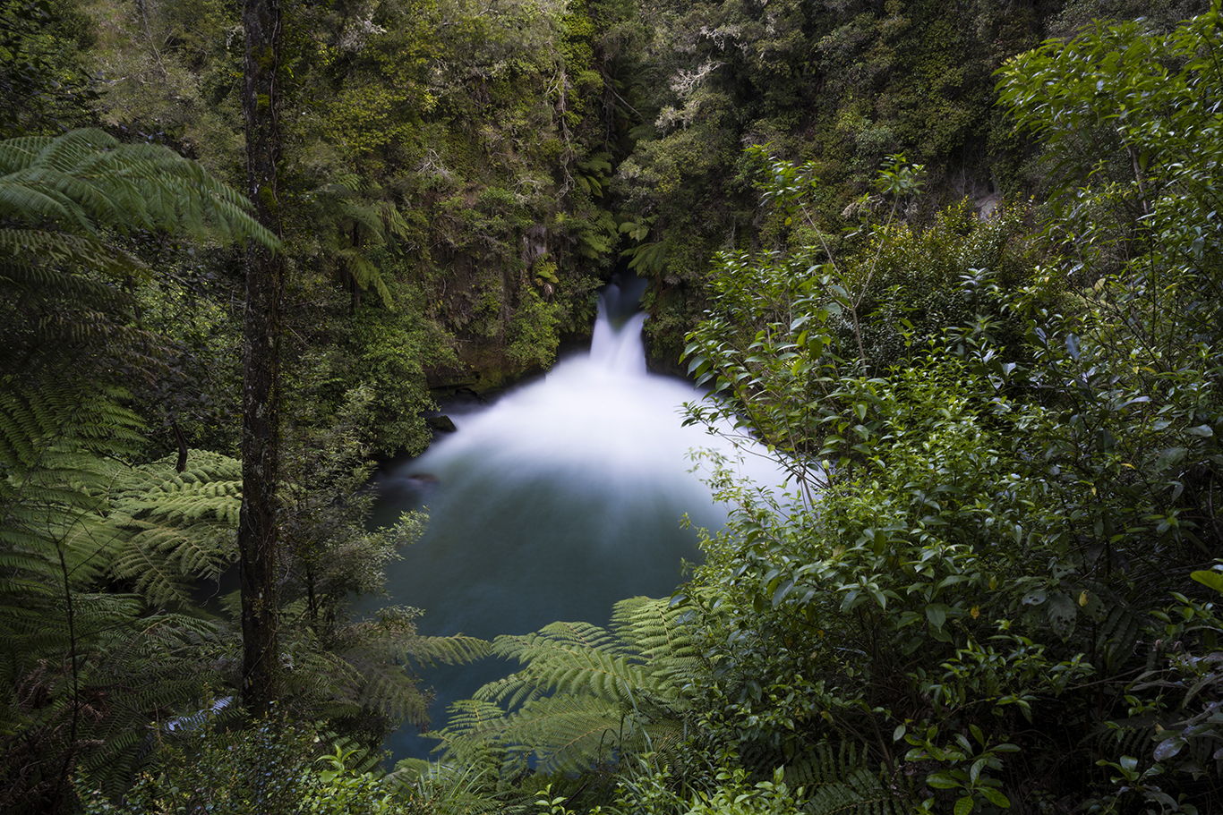 Long exposure waterfall captured with NiSi filters